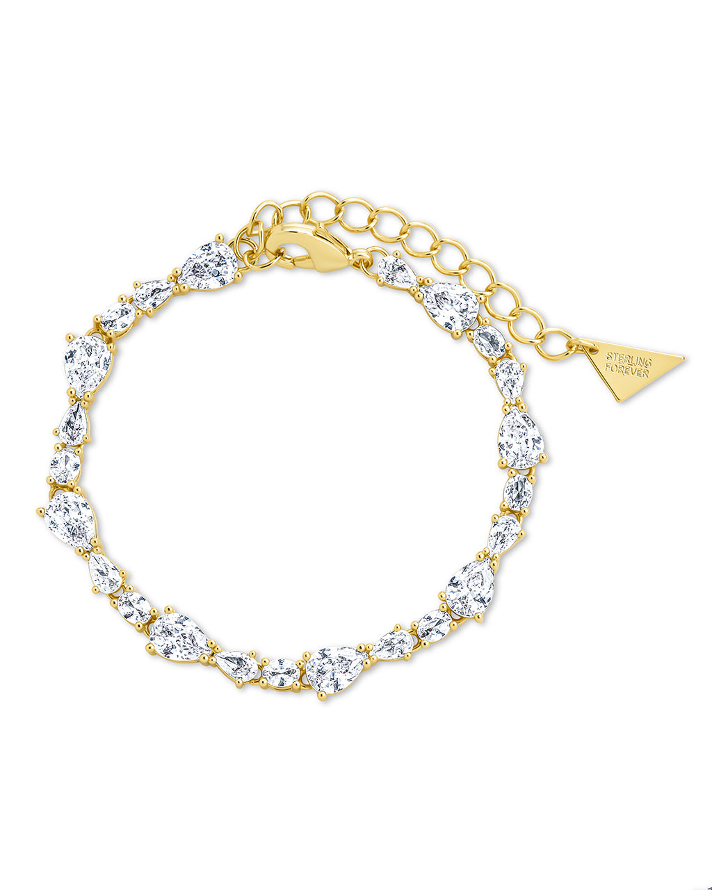 Sterling Silver Wyatt CZ Tennis Bracelet - Image 8