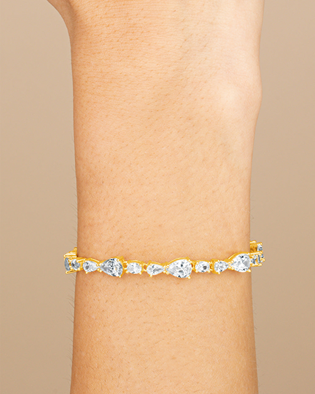 Sterling Silver Wyatt CZ Tennis Bracelet - Image 7