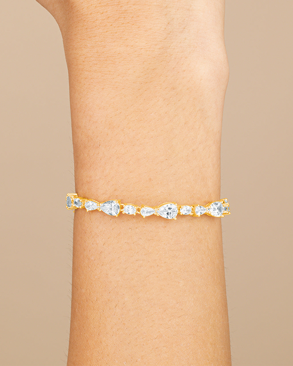Sterling Silver Wyatt CZ Tennis Bracelet - Image 11