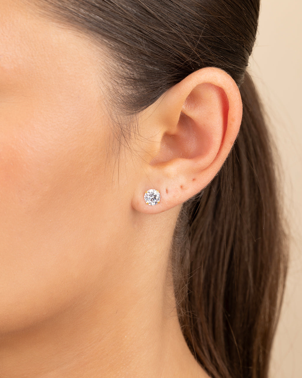 Sterling Silver Everyday Essential CZ Studs - Image 10