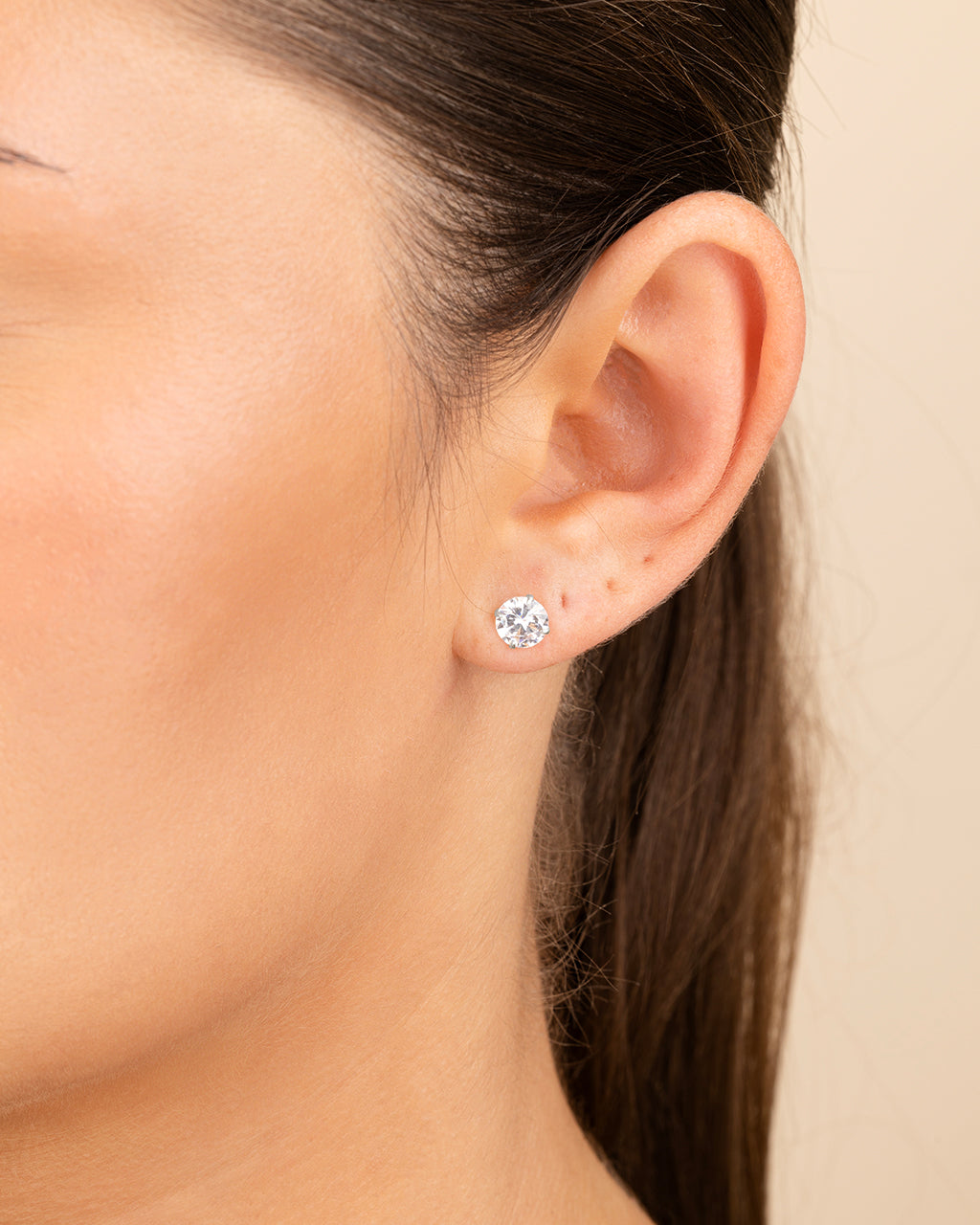 Sterling Silver Everyday Essential CZ Studs - Image 14
