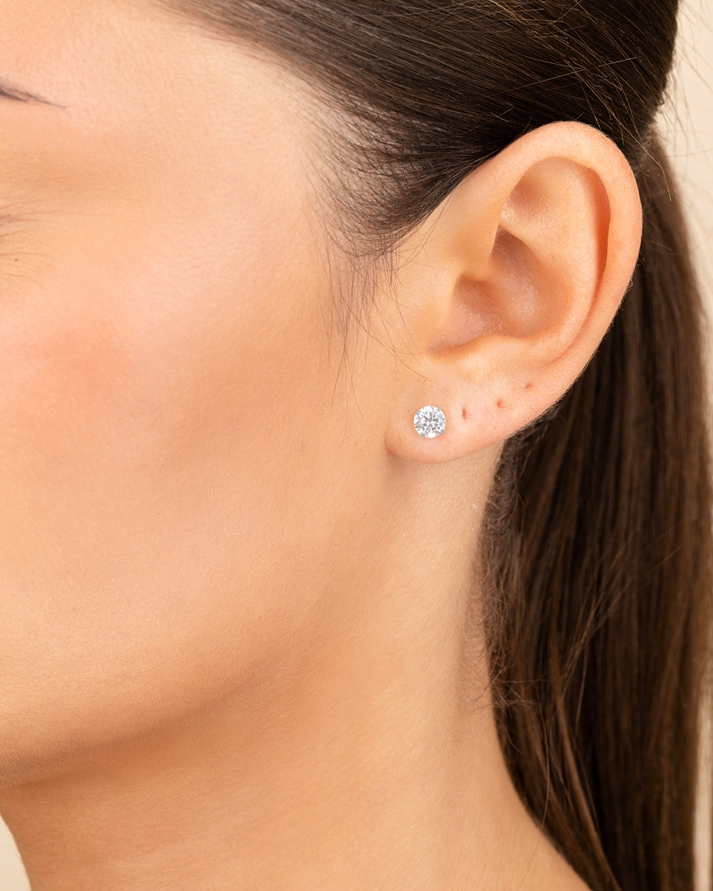 Sterling Silver Everyday Essential CZ Studs - Image 15