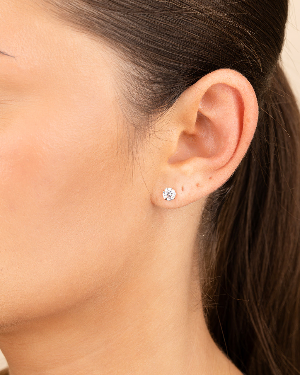 Sterling Silver Everyday Essential CZ Studs - Image 17