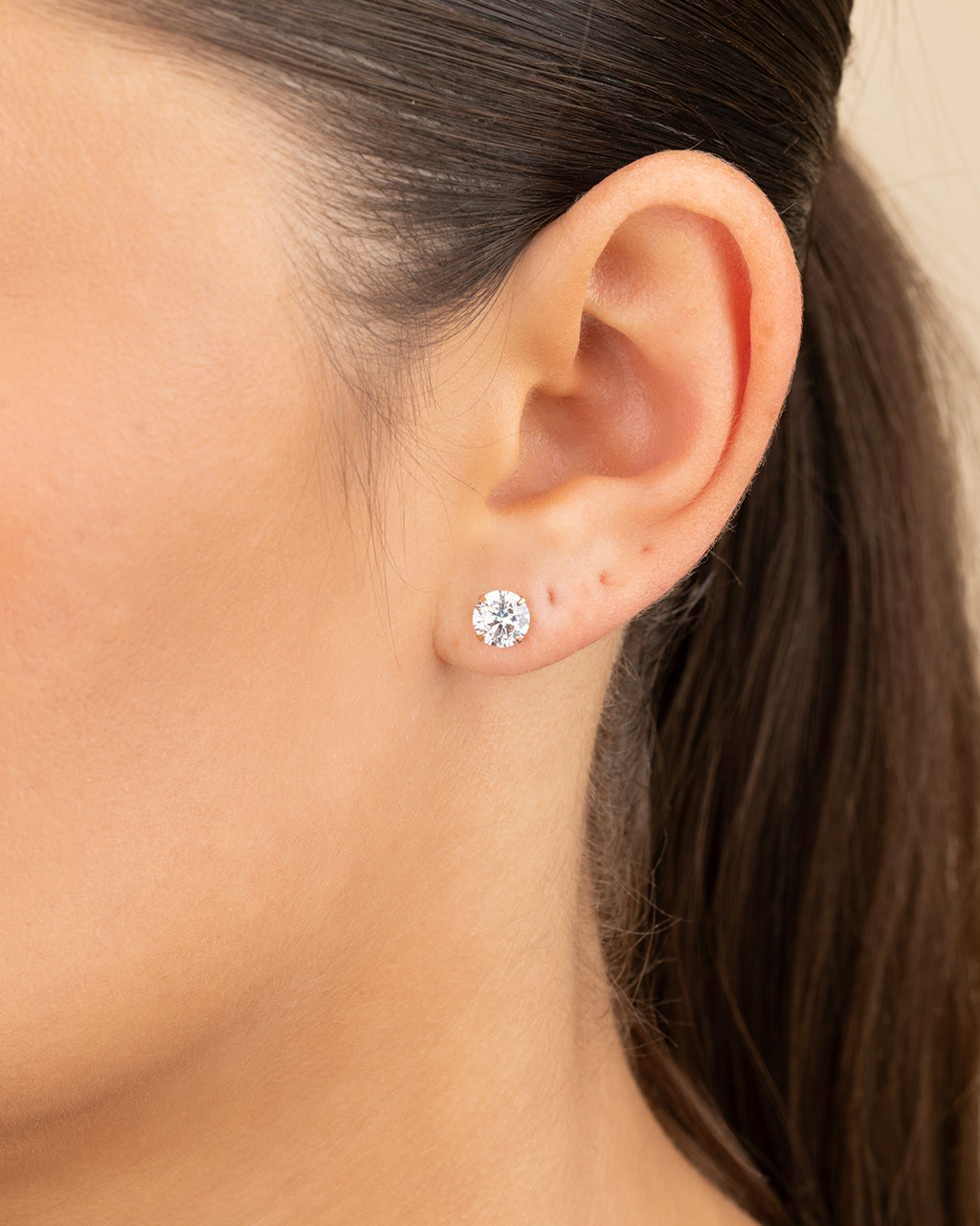 Sterling Silver Everyday Essential CZ Studs - Image 18