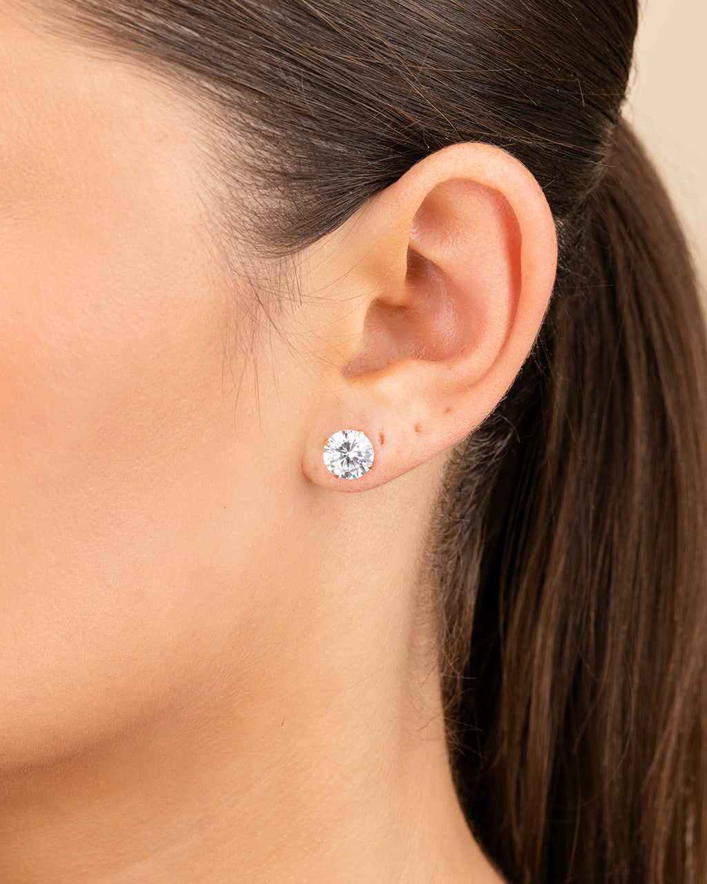 Sterling Silver Everyday Essential CZ Studs - Image 19