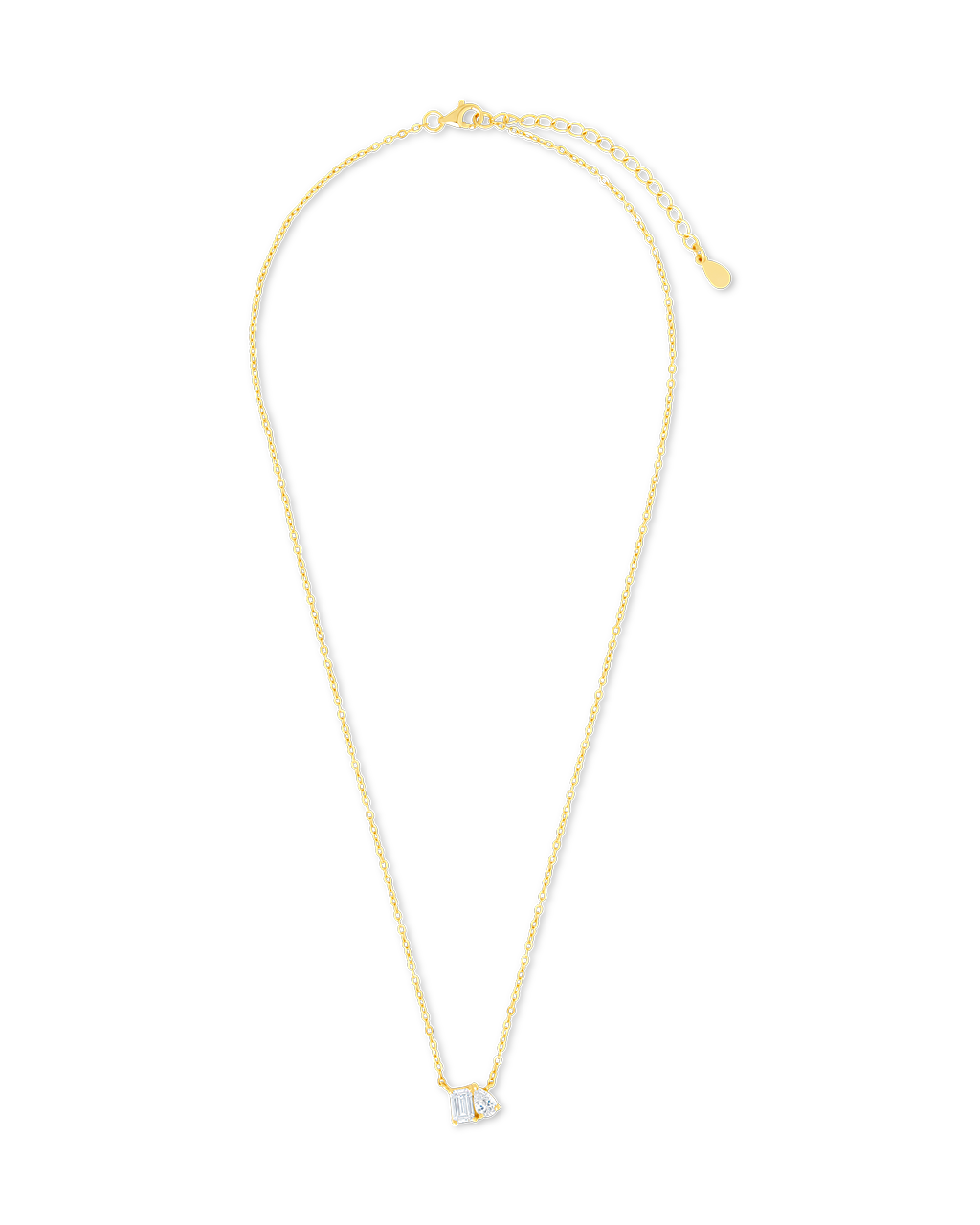 Sterling Silver Guinevere CZ Necklace - Image 6