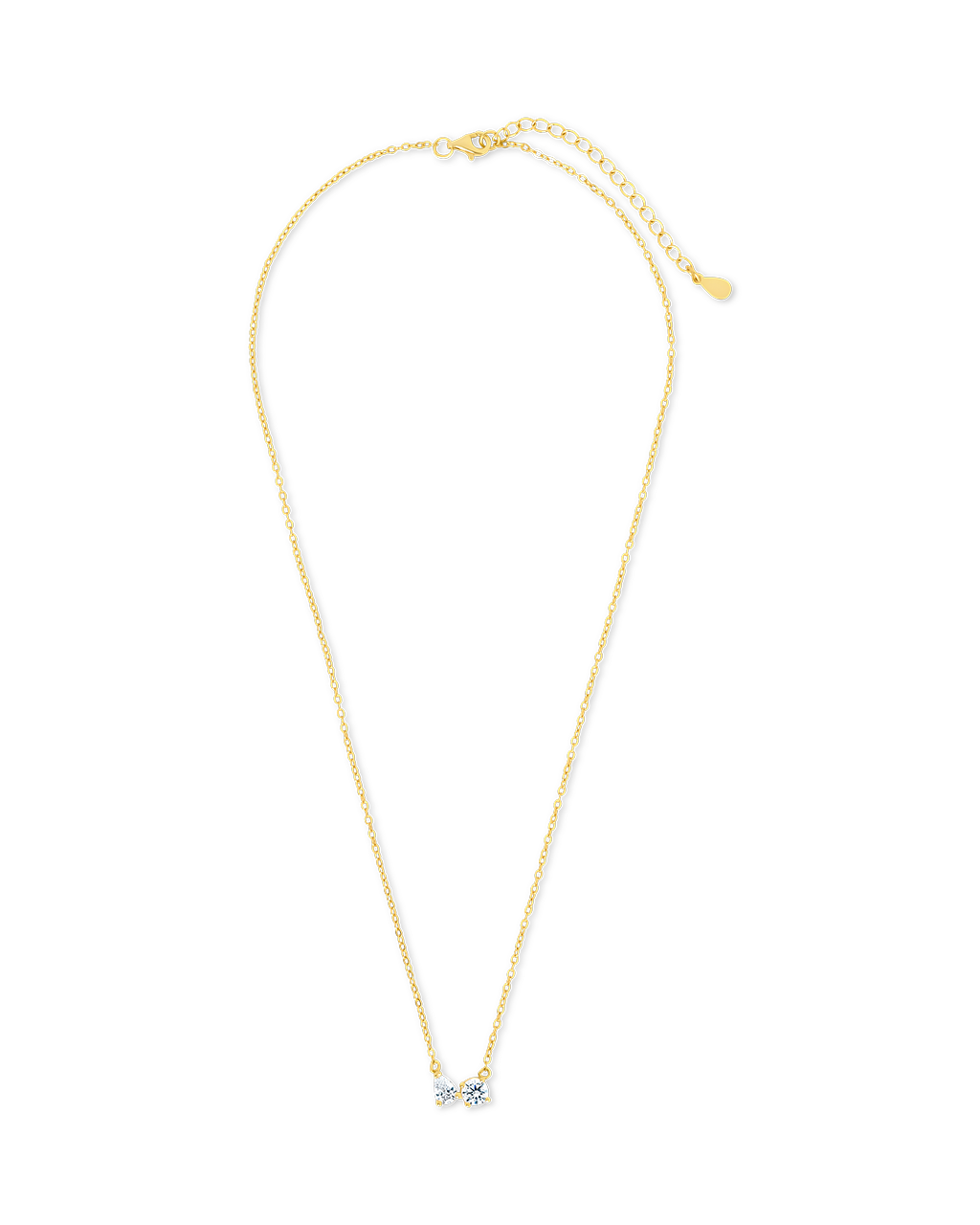 Sterling Silver Carolyn CZ Necklace - Image 5
