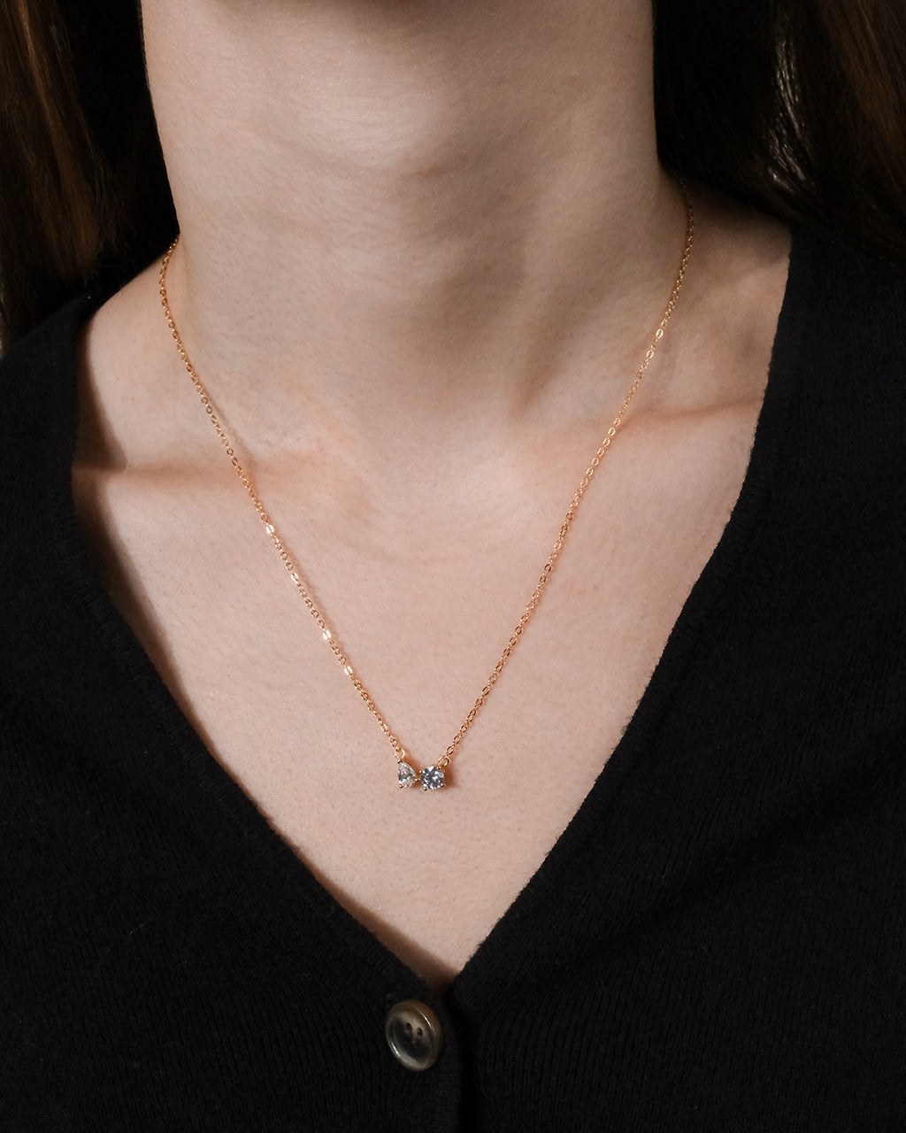 Sterling Silver Carolyn CZ Necklace - Image 8