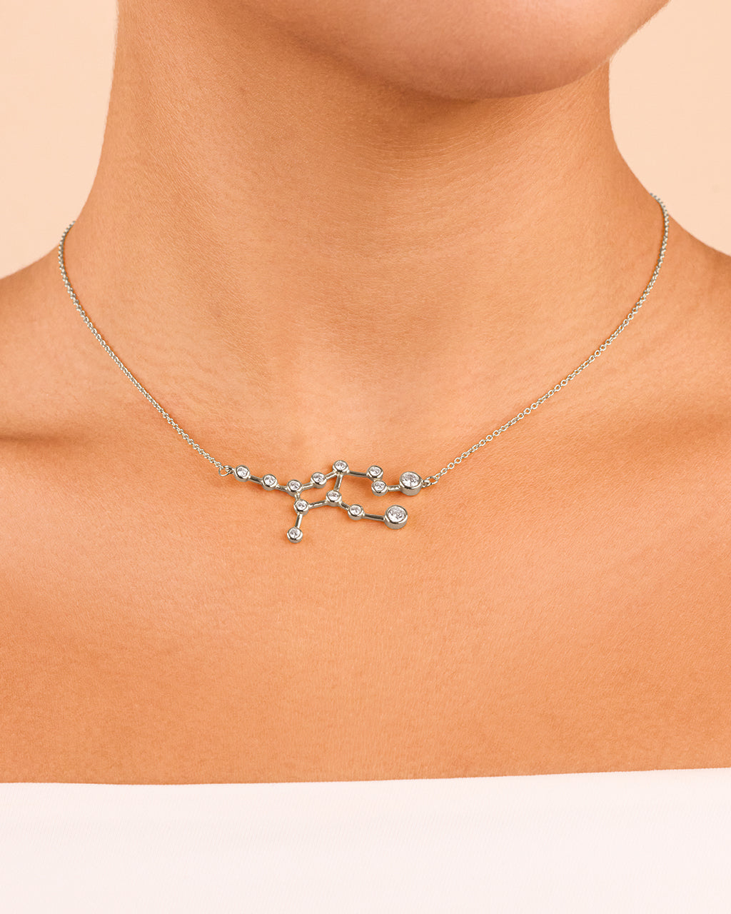 Sterling Silver 'When Stars Align' Constellation Necklace - Image 2