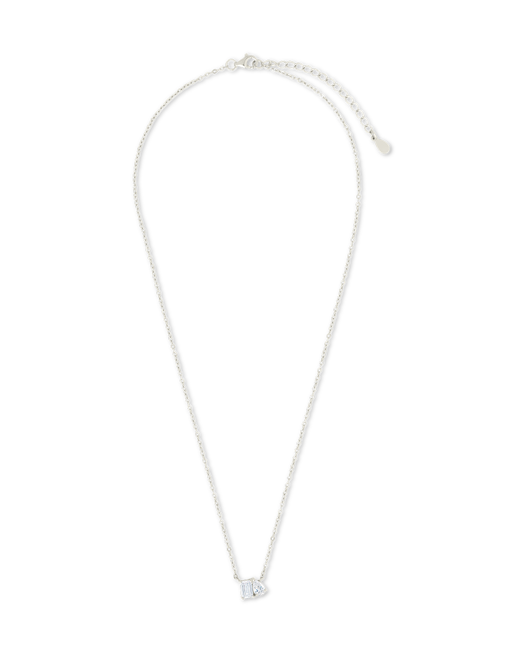Sterling Silver Guinevere CZ Necklace - Image 5