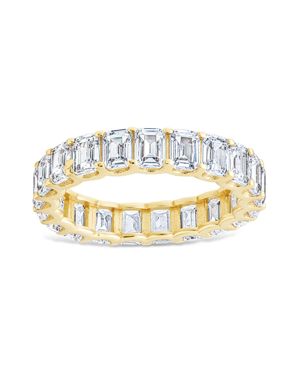 Sterling Silver Rio Baguette CZ Ring - Image 4