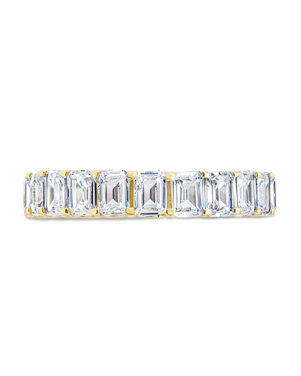 Sterling Silver Rio Baguette CZ Ring - Image 6