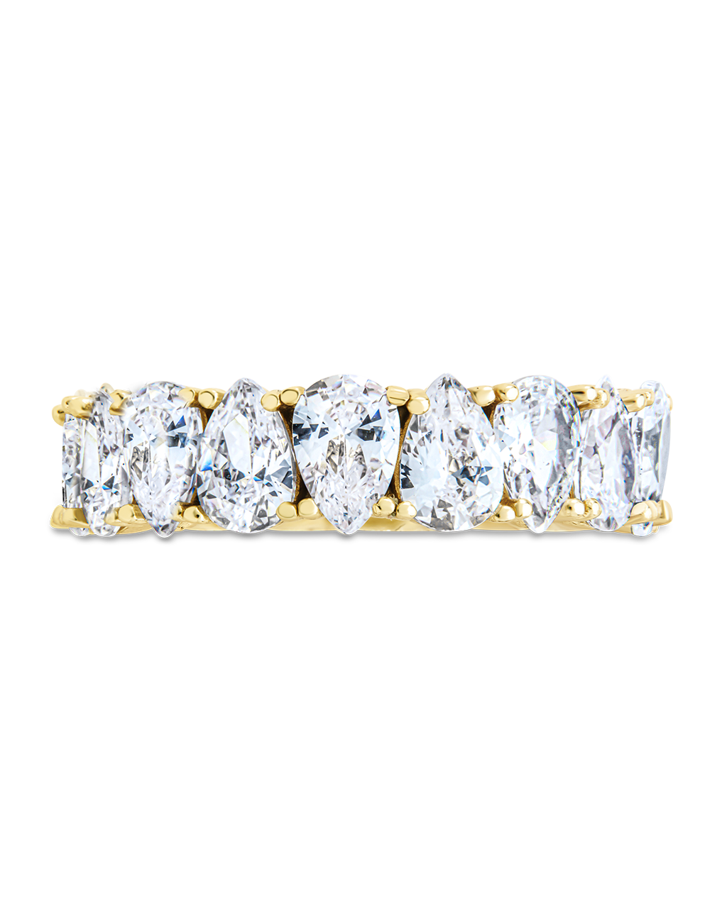 Sterling Silver Janis CZ Eternity Band Ring - Image 8