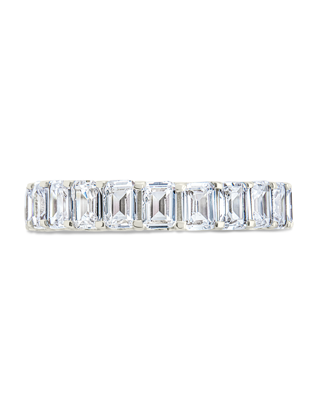 Sterling Silver Rio Baguette CZ Ring - Image 5